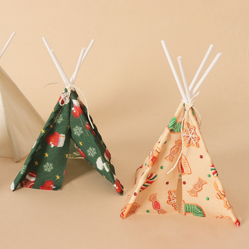 Dollhouse Mini Christmas Campi - Kids Outdoor Play Tent recension och pris