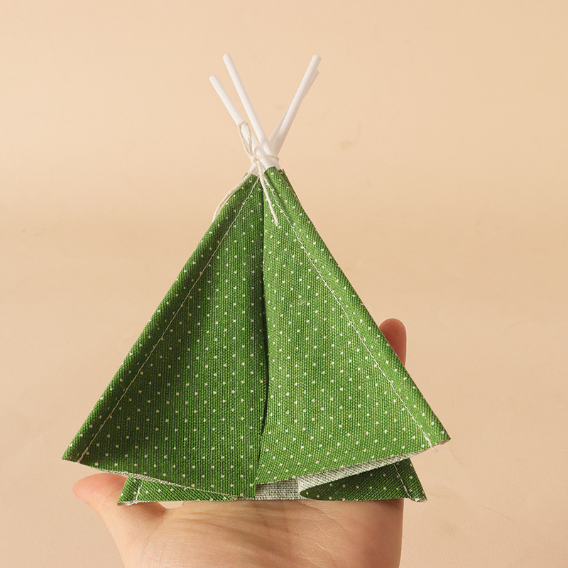 Dollhouse Mini Christmas Campi - Kids Outdoor Play Tent recension och pris