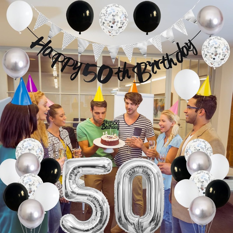 Black Silver White 50 Birthday - Kids Outdoor Merry Go Round recension och pris
