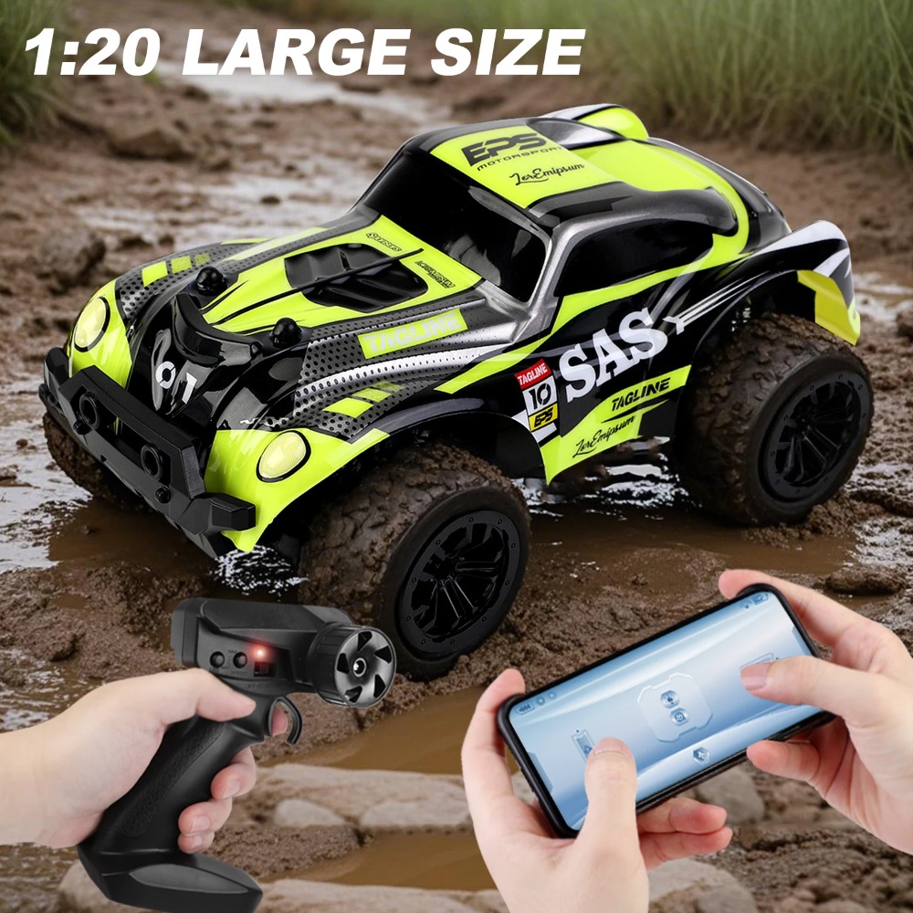 1:20 RC Pickup Monster Truck H - Kids Outdoor Dirt Toys recension och pris