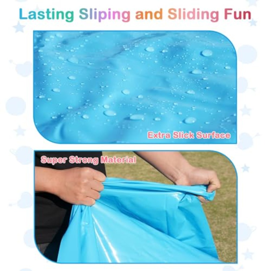Outdoor backyard summer party  - Kids Outdoor Water Slide recension och pris