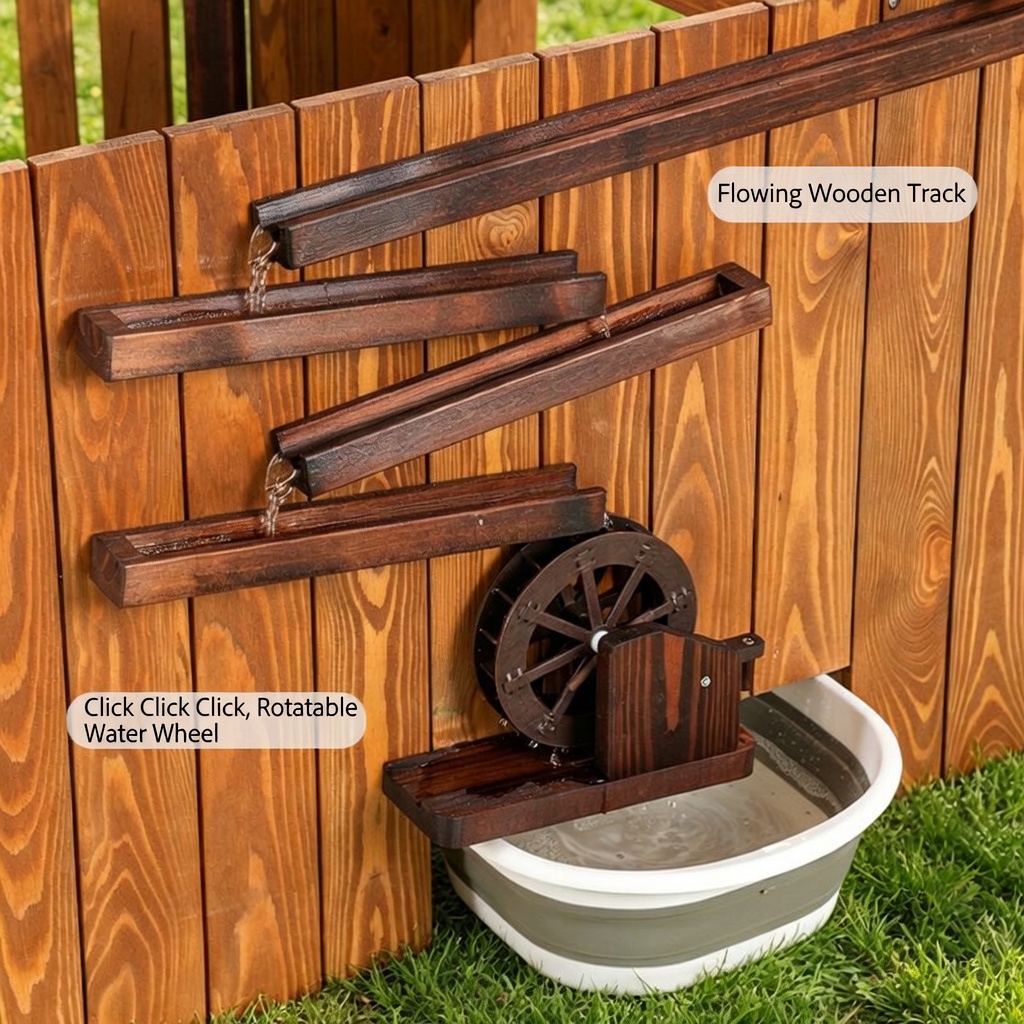 Wooden Outdoor Play House Mud  - Kids Outdoor House With Kitchen recension och pris
