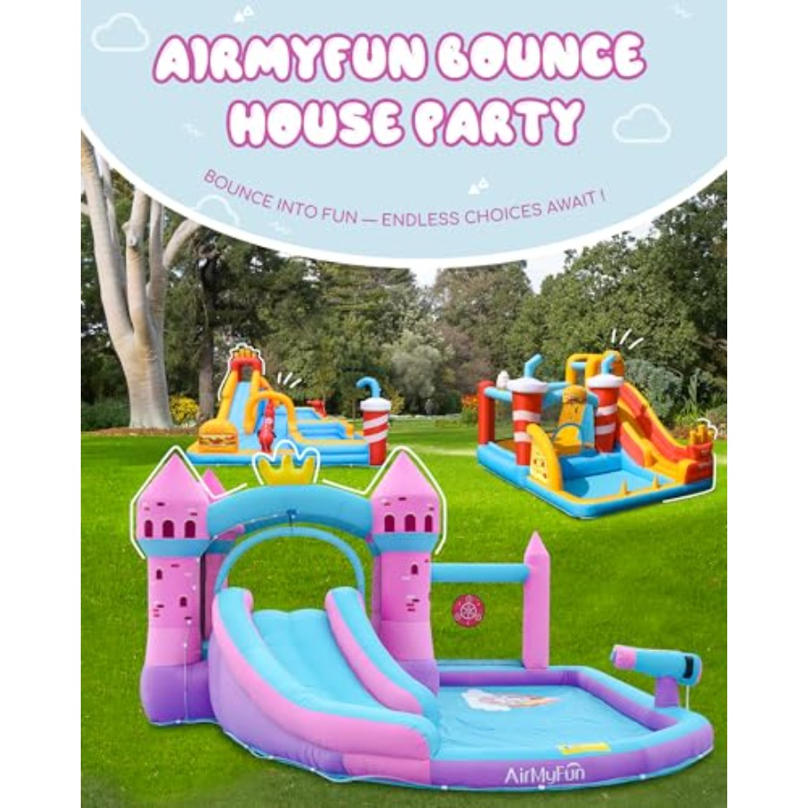 Backyard inflatable waterslide - Kids Outdoor Water Slide recension och pris