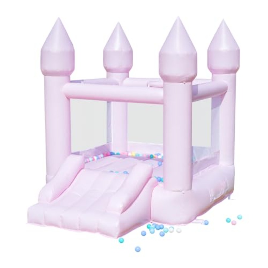 PVC bounce house for kids 3-6  - Kids Outdoor Slide recension och pris