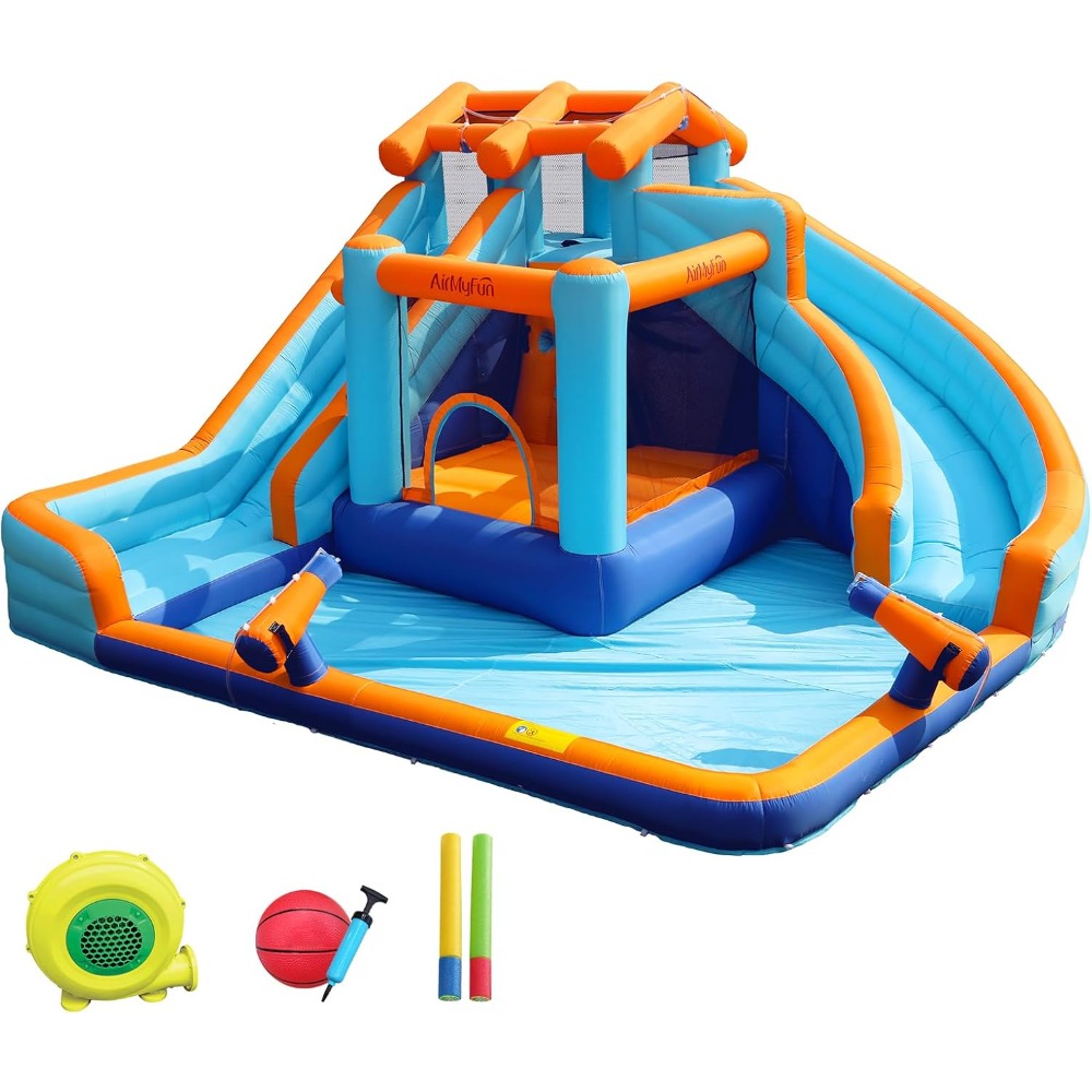 Large Water Slide Bounce House - Play Kids Outdoor recension och pris