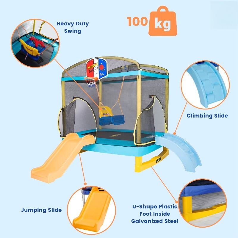 Wholesale Trampoline Outdoor K - Kids Outdoor Slide recension och pris