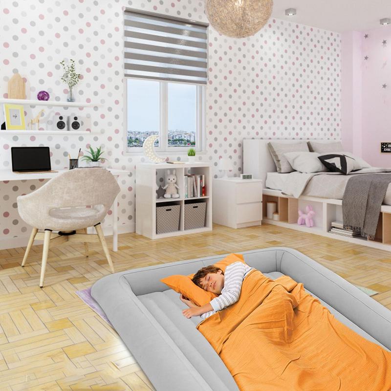 Baby Inflatable Travel Bed Air - Kids Outdoor Car recension och pris