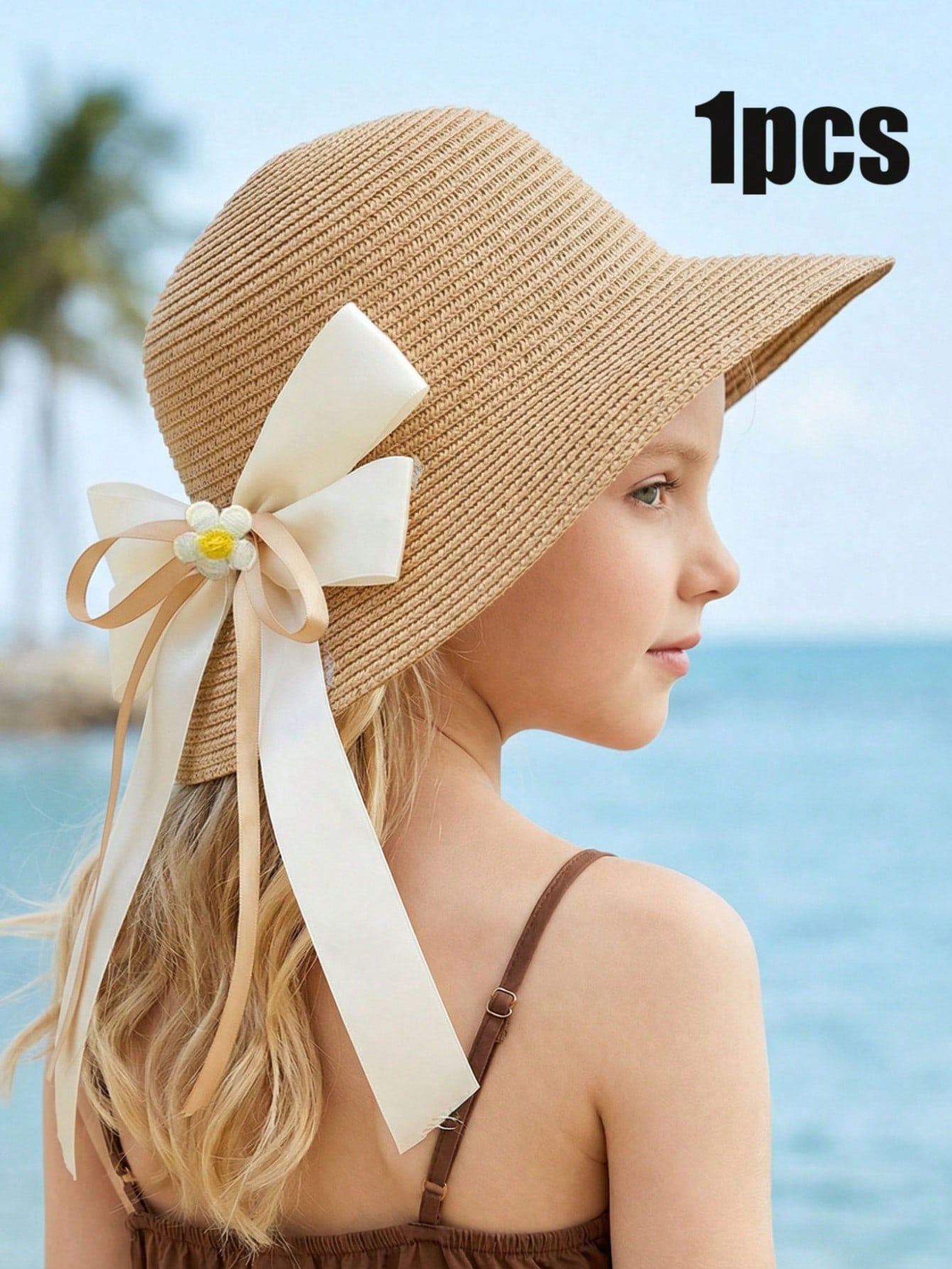 1Pc 3-8Y Girls Coffee Bow Stra - Play Kids Outdoor recension och pris