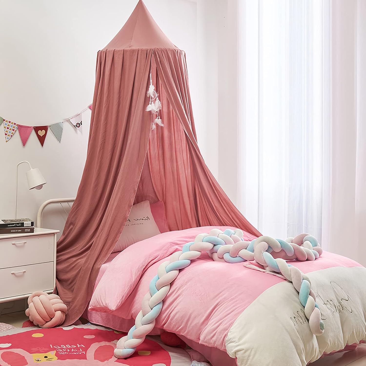 Battilo Kids Bed Mosquito Net  - Kids Outdoor Play Tent recension och pris